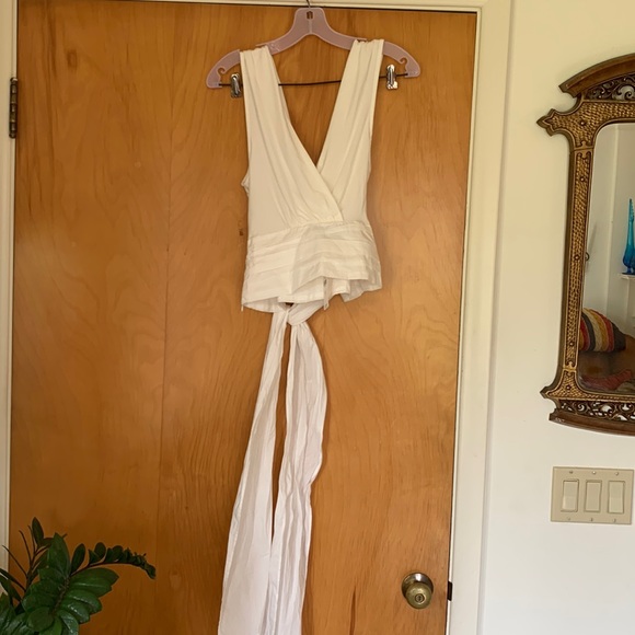 Brand new with tags Anthropologie wrap blouse. - Picture 4 of 9